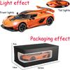 1/24 Koenigsegg Jesko Toy Cars Model Orange Alloy Collectibles Die-cast Vehicles with Sound and Light