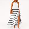 Women's Casual And Fashionable Round-neck  Sleeveless  Mid Length Dress