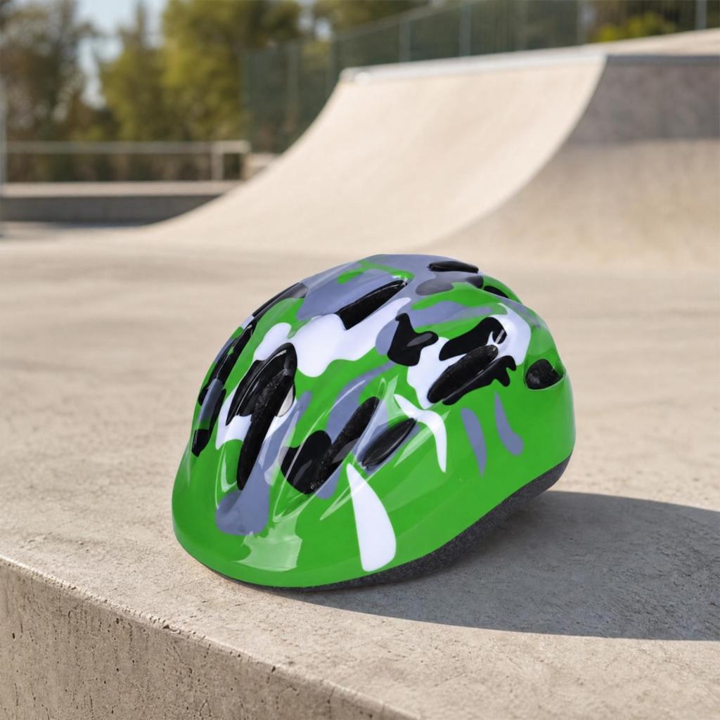HalfShell Sports Helmet Padded Children's Biking Ventilated for Young Riders, Skateboarding,