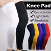 Full Leg Compression Non-Slip Knee Sleeve for Men & Women Polyester Spandex Material Basketball Cycling Leg Warmers for Running