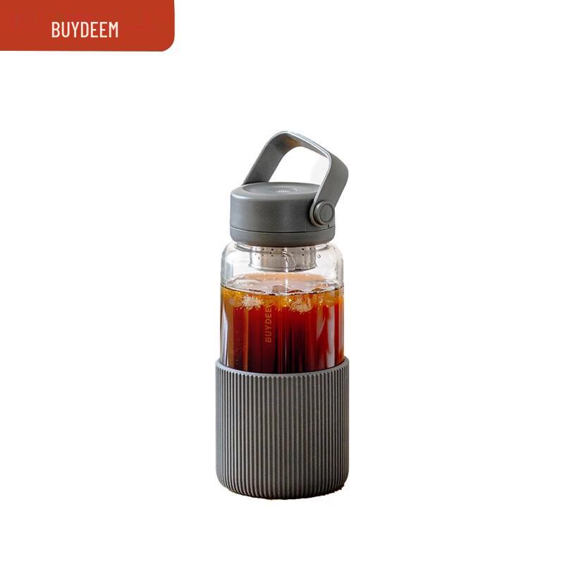 Buydeem Portable Tea Infuser Glass Bottle