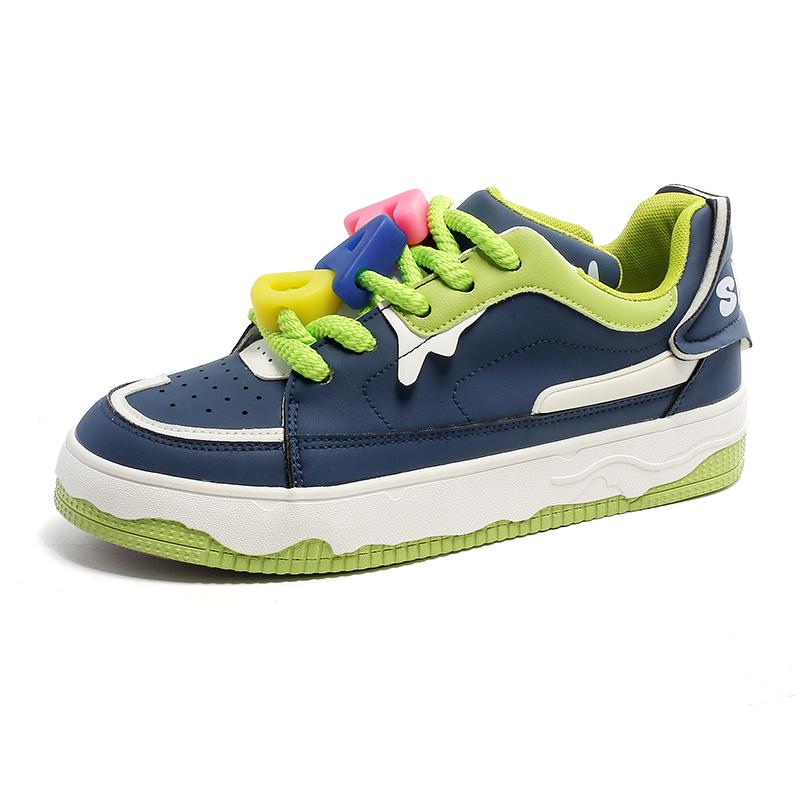 

New Men s Low Top Versatile Skateboarding Shoes Breathable Lightweight, Anti Slip Sulfurized Shoes Outdoor Colored Sports Shoes 44