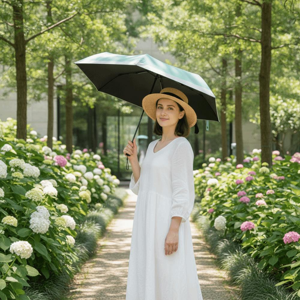 Carbon Fiber Ultra-light Folding Sun Umbrella Sun and Rain Both Use Pocket Pencil Umbrella Outdoor