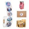 500pcs/Roll Frozen Princess Elsa Cartoon Sealing Sticker DIY PVC Laptop Decals Decoration Stiker Reward Gift Toys