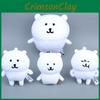 Bear Malay Nagano Plush Toy With Cartoon Expression For Gift And Collection
