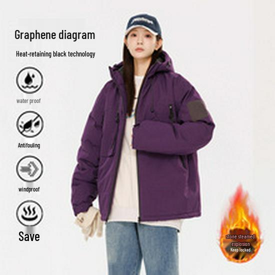 Unisex Autumn Color Blocked Windbreaker, Hard Shell with Taped Seams, Waterproof & Windproof Couple Jacket for Outdoor Mountaineering.