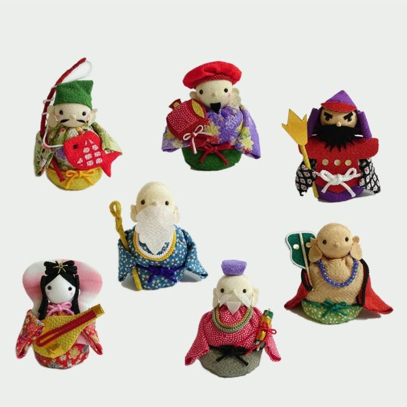 

Такараку Семь Богов Удачи Чиримэн Ремесло Традиционный Набор для Рукоделия,