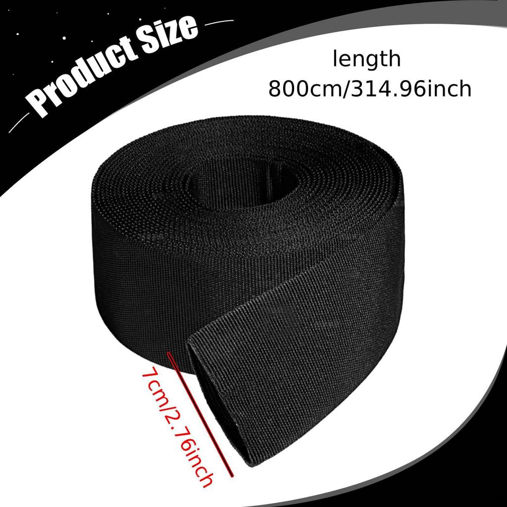 Hydraulic Hose Protector Sleeve Cover Accessory Versatile Flexible Easy To Install 8M Cutting Wire