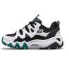 DLites 2.0 Low Top Sports Casual Shoes Kids Sneaker White Green 98882L-WGRN