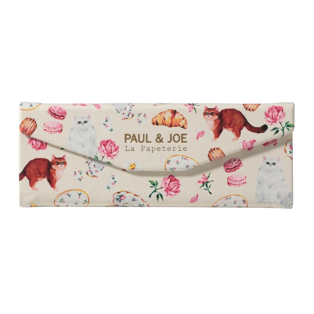Marks PAJ-GS14-BE Slim Glasses Case, Paul & Joe La Puppetry Tea Party