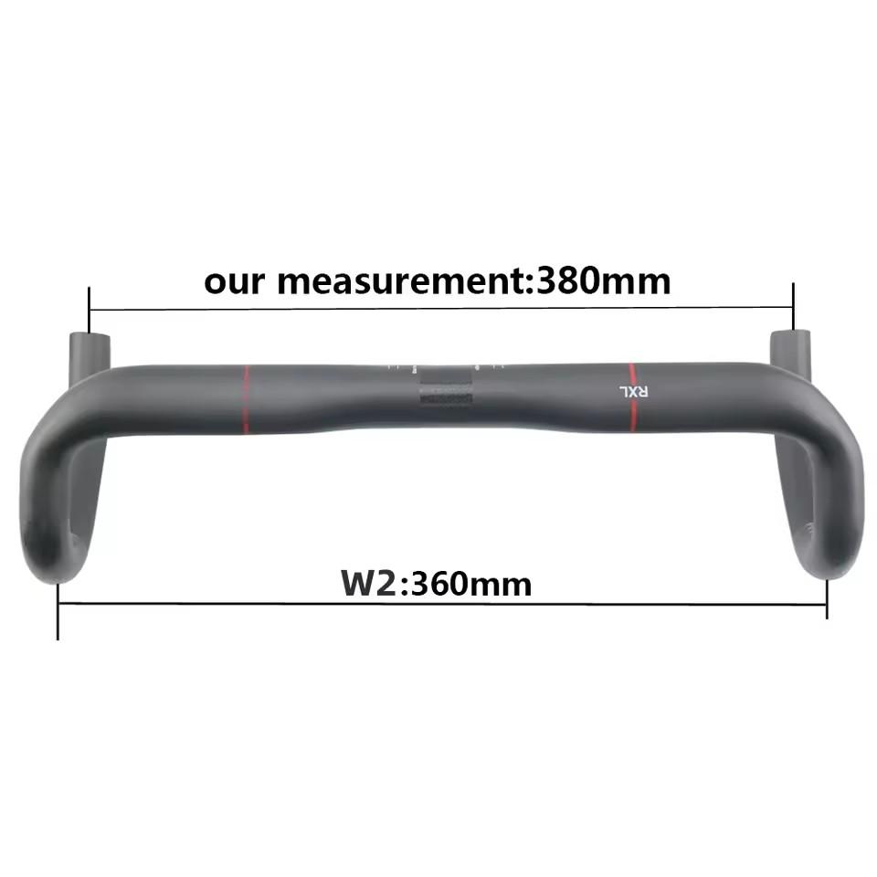 RXL SL Carbon Road Handlebar Racing Bike Handlebars 31.8*380/400/420/440mm Carbon Drop Bars for Bicycle Handle Bar Accessories