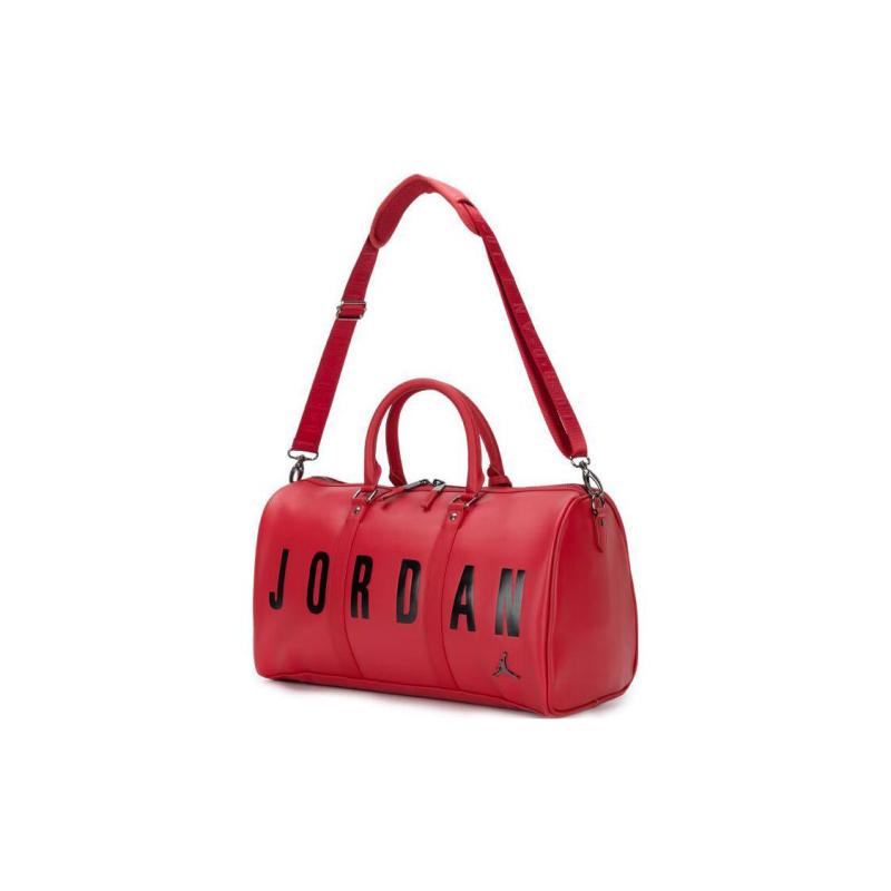 Jordan Polyester One Shoulder Travel Bag Unisex Red Jordan JD2323041AD-001
