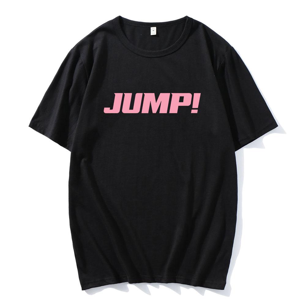 Jump Single Graphic 2025 T-shirt Band and Pink Girls' Band Tshirts Cotton Fashion Short Sleeve T Shirt Men Women Clothing