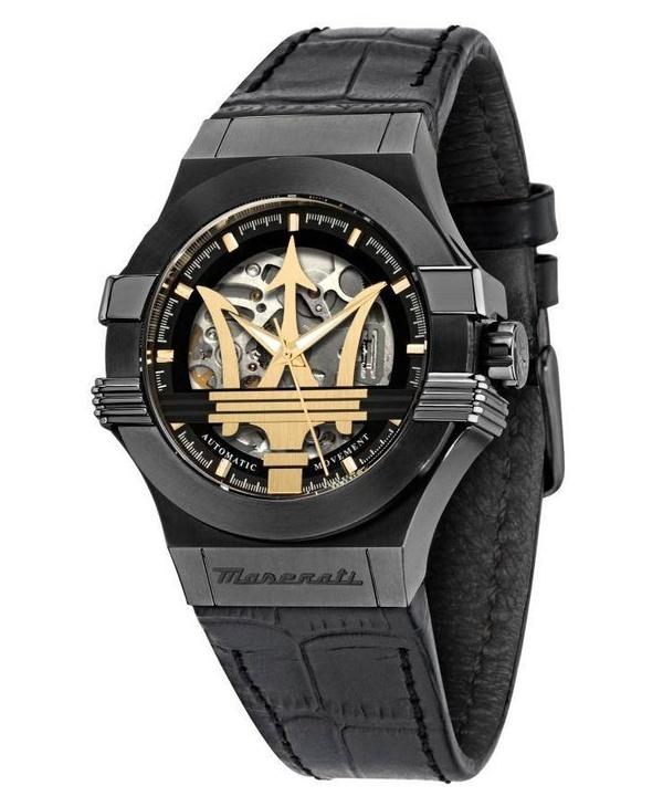 

Мужские часы Maserati Potenza Skeleton Dial Automatic R8821108036 100M