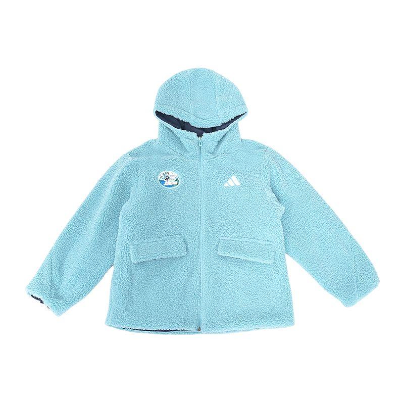 Adidas Куртка Спортивная Повседневная Удобная Двусторонняя Детские Куртки KC2820 116