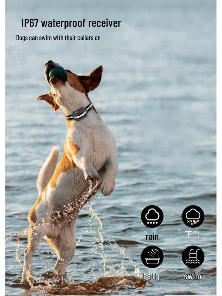 Waterproof Smart Remote Dog Trainer - Multi-Mode Bark Control for Two Dogs