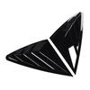 Pair of Rear Side Window Louver Air Vent Left Right Rear Window Shutter Cover Trim Replacement for GLC Coupe C254