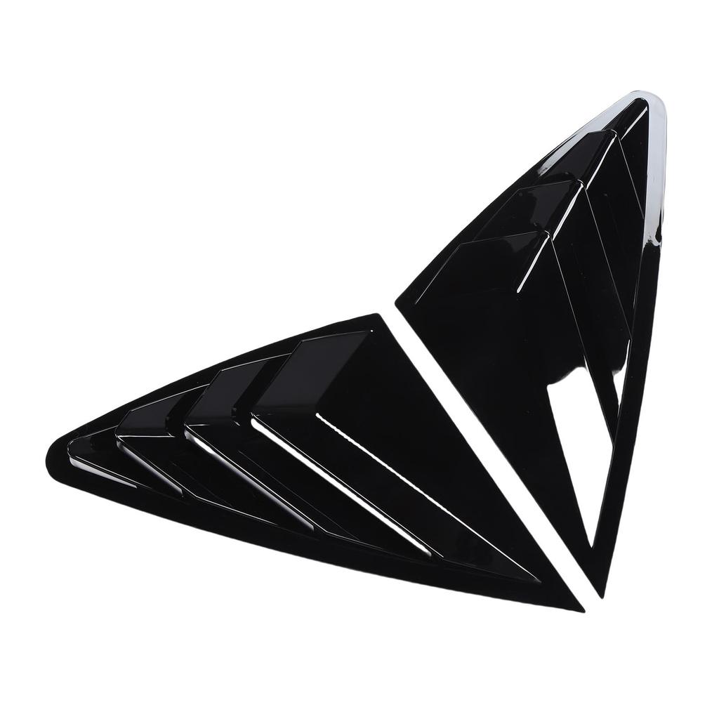 Pair of Rear Side Window Louver Air Vent Left Right Rear Window Shutter Cover Trim Replacement for GLC Coupe C254
