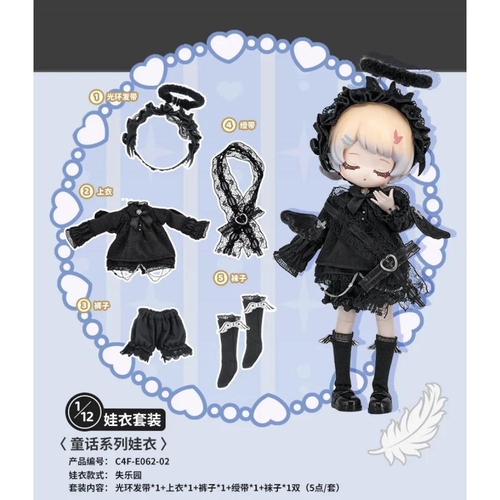 Bonnie 1/12 Bjd Puppen Kleidung Ob11 Süßes Date 23 24 Valentinstag Edition Kürbismädchen DIY Anziehfigur Kinder Niedliches Spielzeug