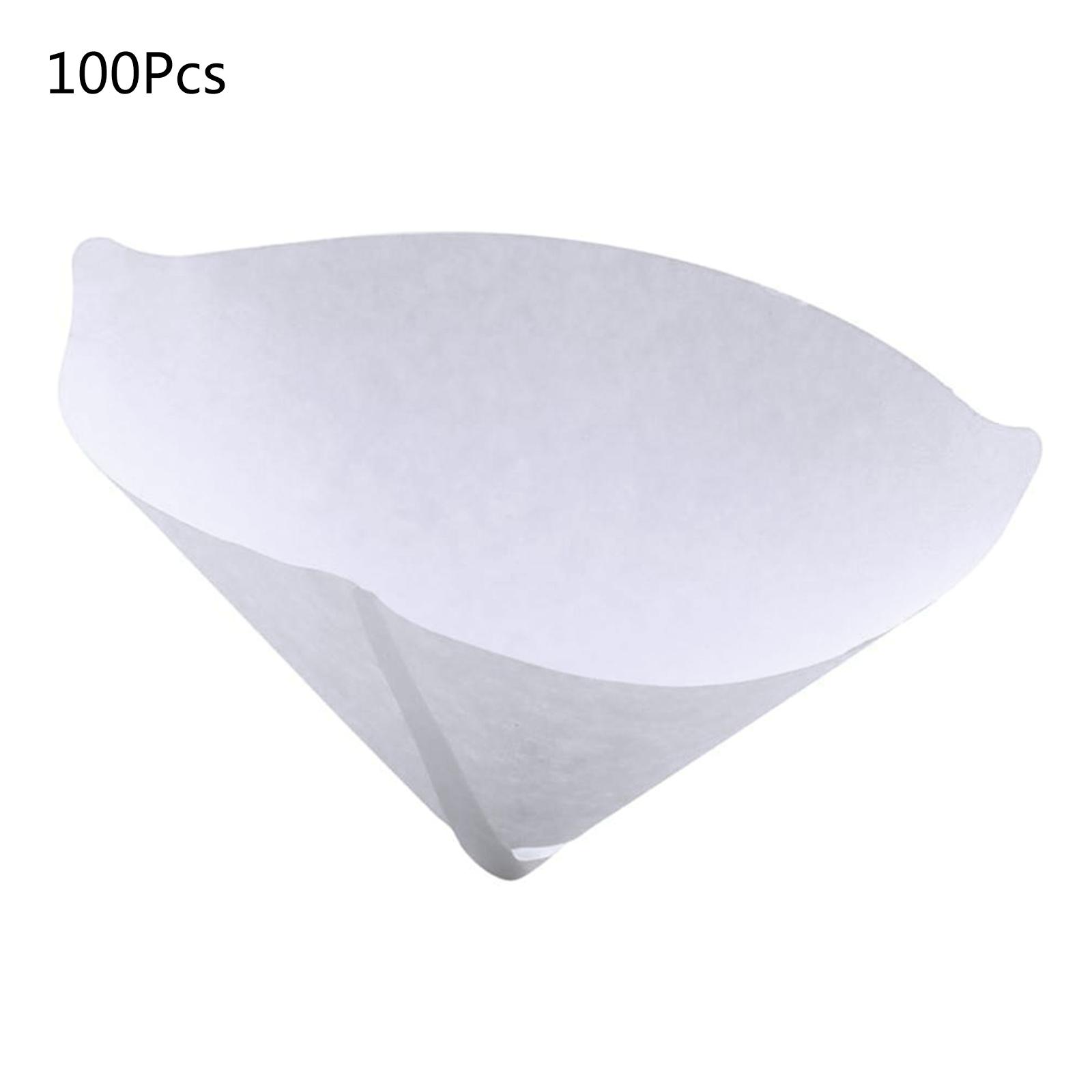 50/100x/Set Cone Shaped Nylon Mesh Paper Paint Strainers Cone Strainers Funnel 1