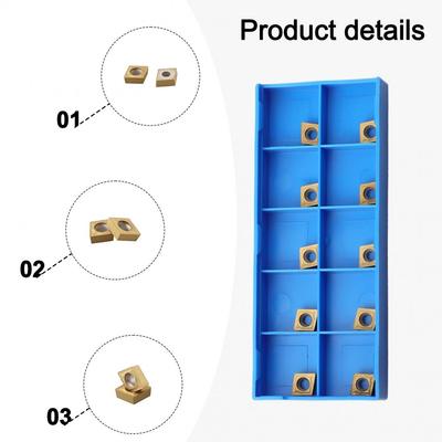 CNC Carbide Inserts Convenient Replacement High Grip