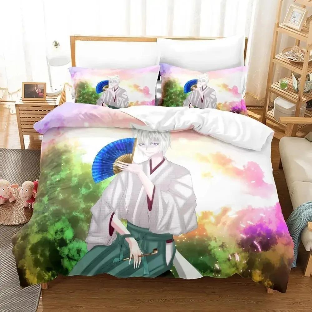 Kamisama Hajimemashita Tomoe Beding Set Bedrom Soft Modern Bedspreads Comefortable Children Kids Soft Duvet Cover Comfortable Quilt Cover And