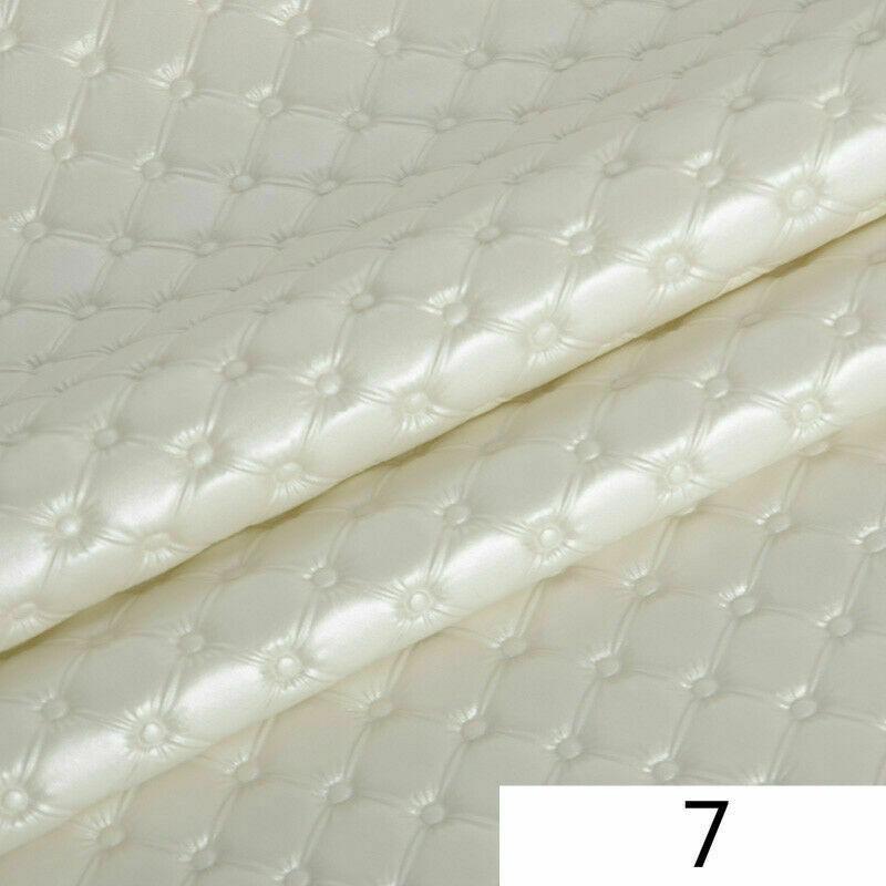 100x138cm Ražená PU kůže Umělá Syntetická Kůže Látky na Šití DIY Taška Pohovka Dekorace do Auta Domácí Čalounický Materiál