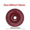 Grinder Wheel Disc 4 Inch Wood Shaping Wheel Wood Grinding Shaping Disk for Angle Grinders with 5/8" Arbor