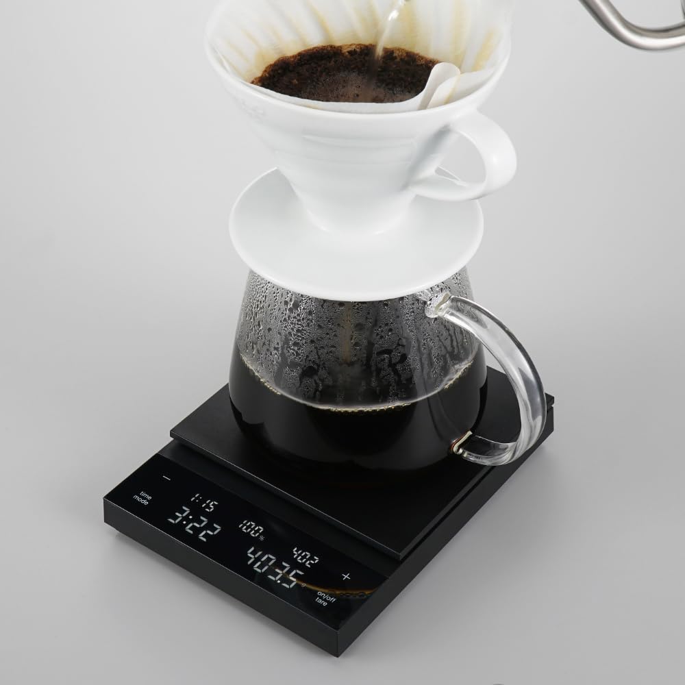 HARIO Coffee Scale Polaris Black Weighing Scale Coffee Present Gift Present CST-2000-B