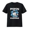 Pigeon Whisperer T Shirt Cute Design for Bird Lovers Stylish and Comfortable vintage Washed Soft Breathable Slightly streetwear