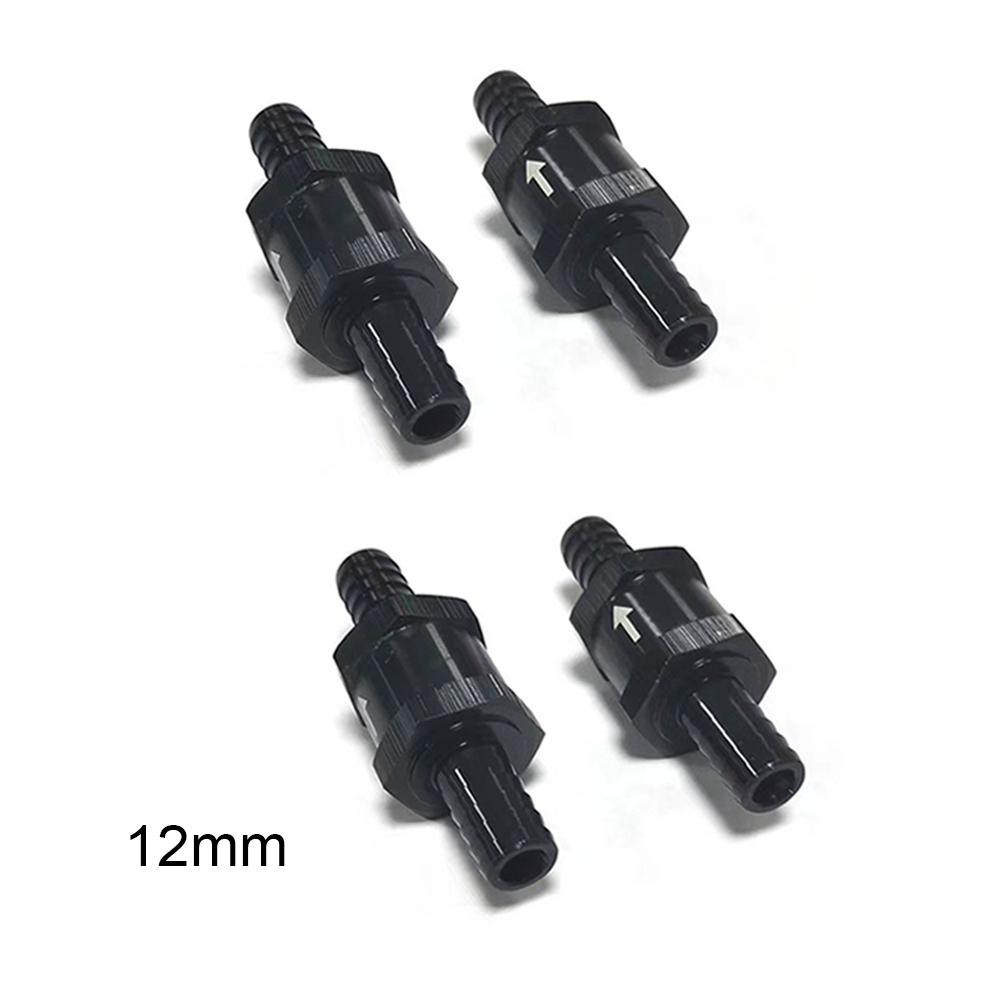 

4Pcs Fuel Non Return Check Valve Diesel Fuel Check Valve 8/10/12MM Check Valve For Carburettor Low Pressure Fuel System 12mm