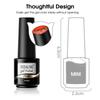Flash Diamond Nail Polish Glue Nail Art Nail Art Glue Plastic Nail Polish Glue Popular Color Broken Diamond Leave-On