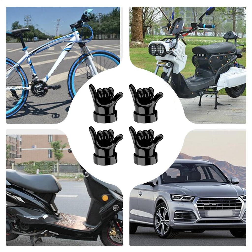 Tire Air Cap Cover Car Tire Valve Cap Tire Air Valve Cap 4pcs Tire