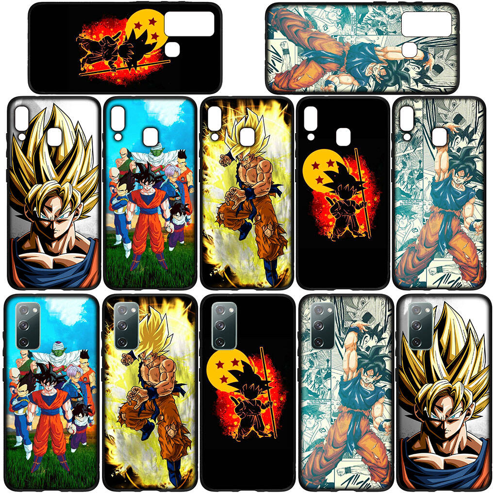 Cover for iPhone 17 16 15 Xiaomi Poco X7 Redmi Note 14 13 12 11 Pro X Samsung Galaxy S25 S24 S23 Huawei Goku Dragon Ball Comics DragonBall Phone Case