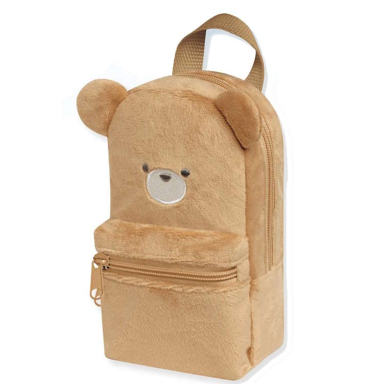 

Animal Backpack Pen Kamio Japan Pencil Case Back to School Stationery Cute Goods Mail Order [Pen Case] Pouch/Bear