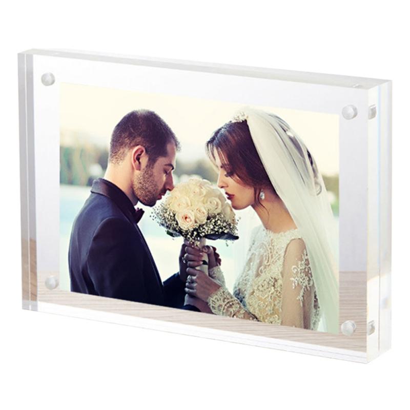 

3 шт. Акриловая полупрозрачная фоторамка Устойчивая к царапинам и износостойкая