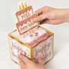 Happy Birthday Money Gift Box Kit with DIY Stickers Birthday Party Cash Case Pull-out Money Box Party Props