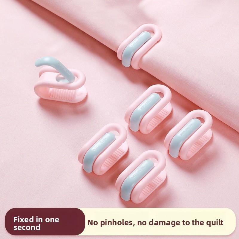 Rainbow Quilt Holder, Traceless, Safe, Invisible Bed Sheet Holder, Needle-free Quilt Cover, Bed Sheet Clip