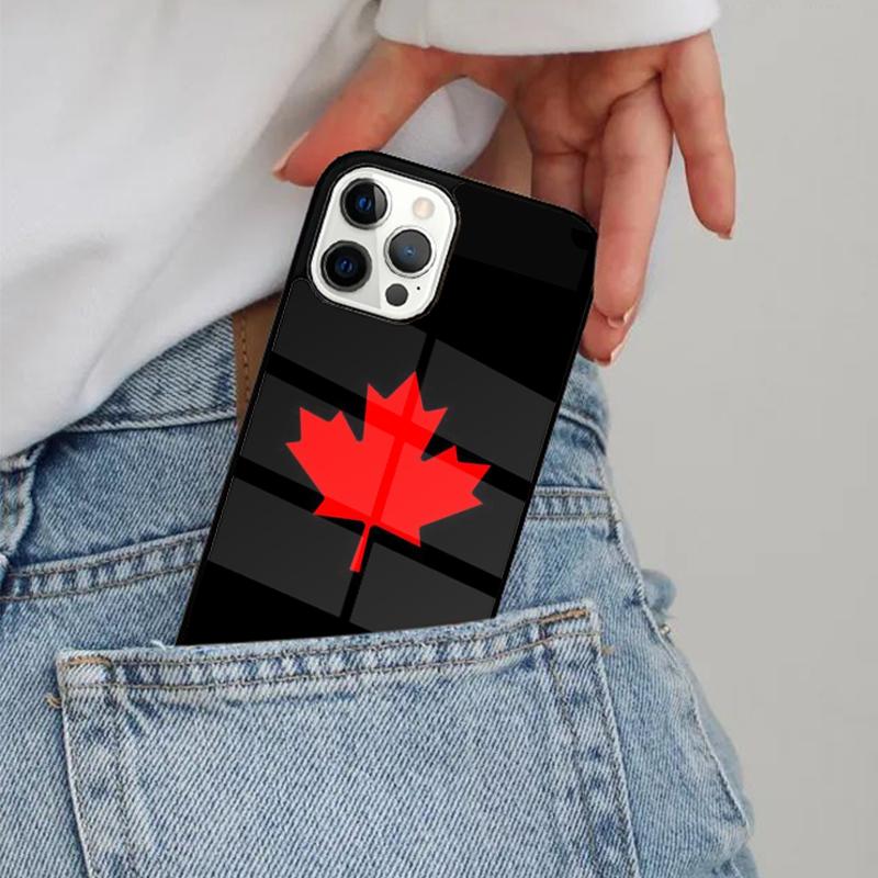 Canada Flag Phone Case Magesafe Magnetic Wireless Charge Cover For iPhone 17 Air 16 16e 11 12 13 14 15 Pro Max Plus