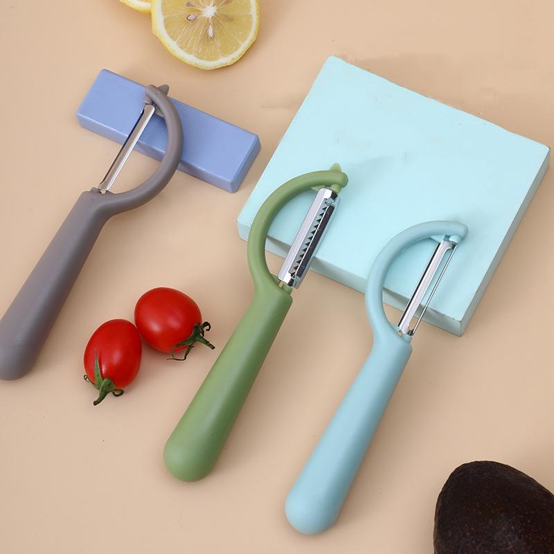P-type Peeler, Stainless Steel Peeler, Magic Tool, Melon, Potato, Carrot, Fruit, Scraper, Kitchen Vegetable Tool Accessories