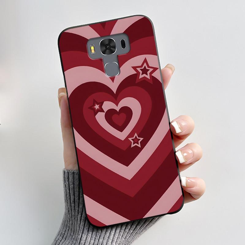 For ASUS Zenfone 3 Max ZC553KL X00DDB X00DDA X00DD Case Luxury Cute Love Rabbit Funny Black Soft TPU Silicone Matte Back Cover