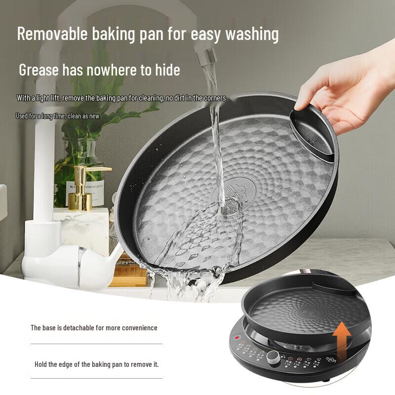 Supor 1700W Double-Sided Electric Pancake Maker & Grill CN Plug (adapter Included)