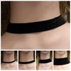 Svart Sammet Choker Halsband Goth Gotisk Handgjord Retro Burlesk Smycke