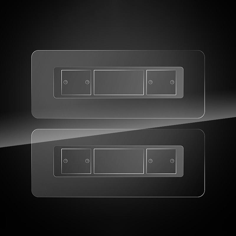 10Pcs No Punching Strong Adhesive Traceless Storage Rack Buckle Wall Mounted Tissue Box Storage Rack Non Marking Adhesive Patch