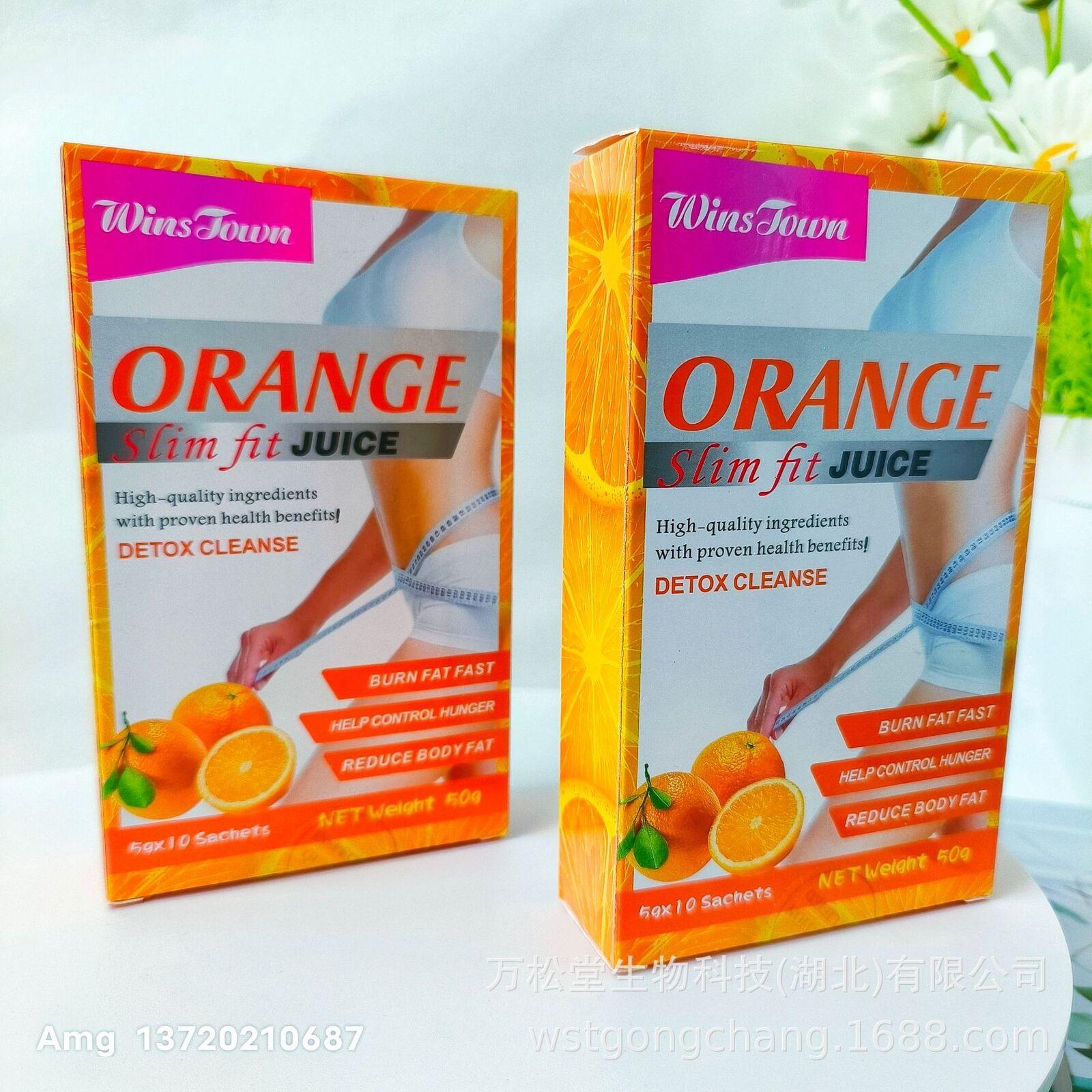 

Slim Fit Juice Потеря веса Похудение Детокс Плоский живот Повышение метаболизма 4 вкуса orange