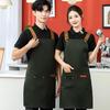 Custom Print Waterproof Canvas Apron: Oil & Dirt-resistant Workwear for Women