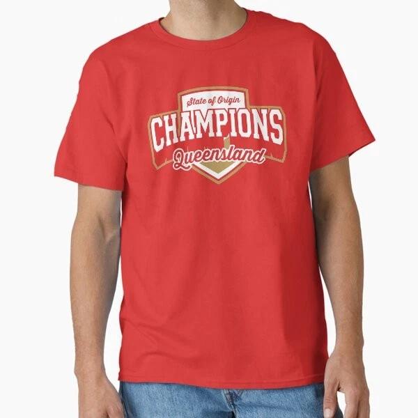 Champions Qld Classic TShirt Made In UsaAus TShirt S2xl S