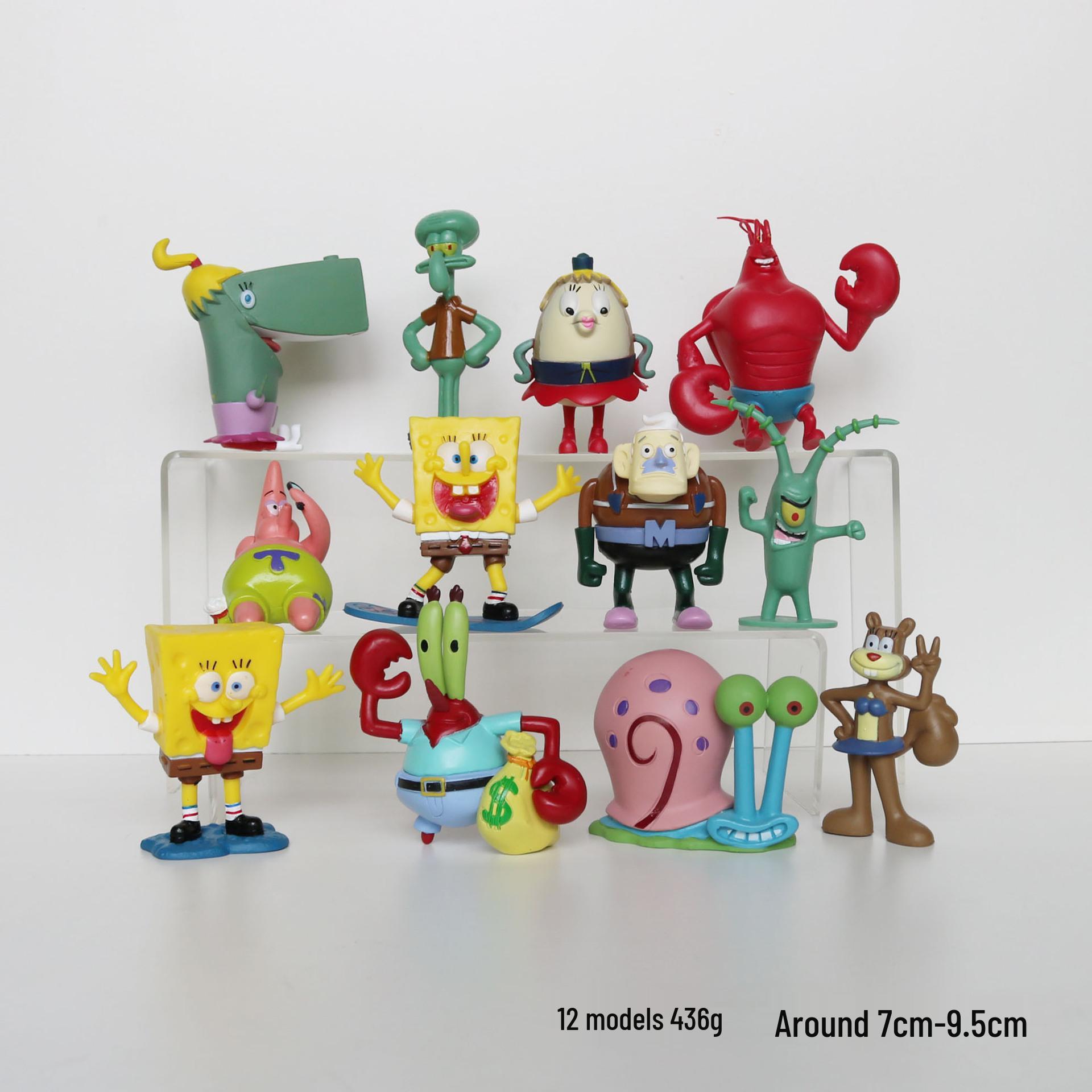 

SpongeBob & Patrick Star Large Figurine Set - Children s Toy Collection (12 Styles)
