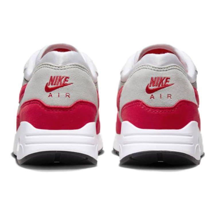 Nike Air Max 1 86 OG Big Bubble - Kırmızı Kadın Spor Ayakkabı Beyaz Üniversite-Kırmızı Açık-Nötr-Gri DO9844-100