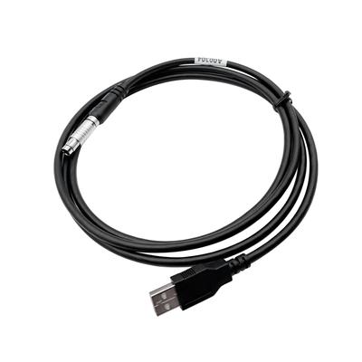 5pin A00304 Data Power Cable For Topcon Hiper V II Pro GB GR Total Station Male To USB Connect PC To GPS RTK Surveying